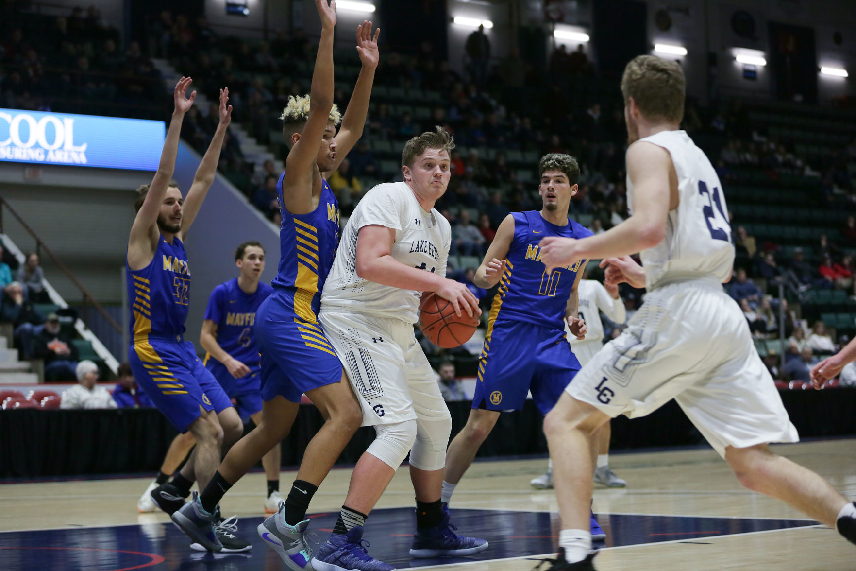 Boys basketball: Lake George vs. Mayfield